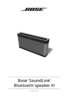 Bose SoundLink-Mobile-Speaker-III - Owners Guide 